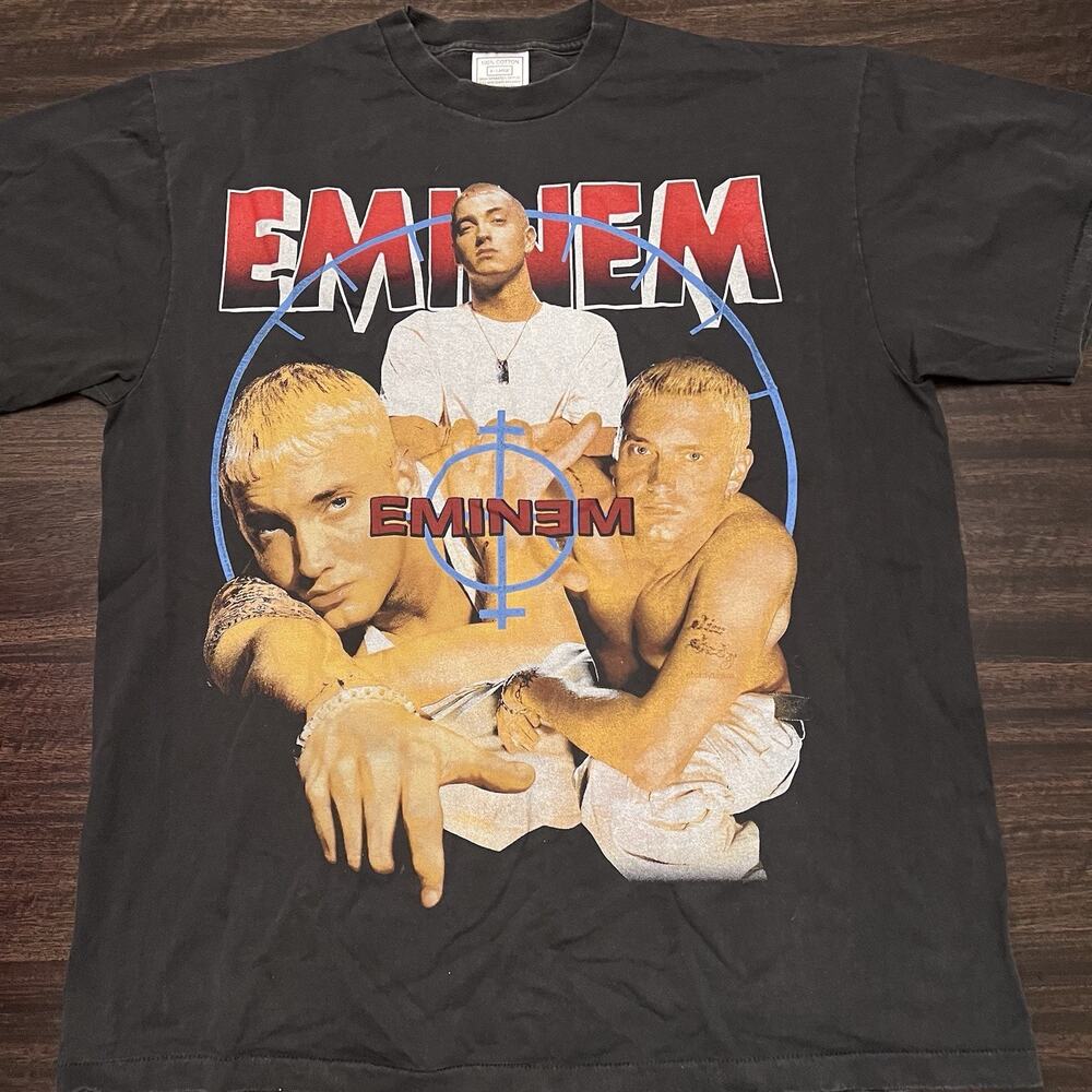 Eminem Rap Tee hip hop Slim Shady Bullseye modern retro vintage 90s style shirt